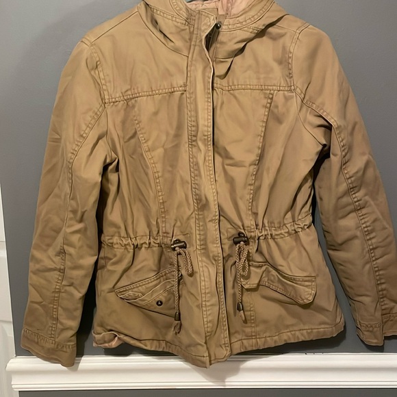 S Charlotte Russe khaki jacket - Picture 1 of 3